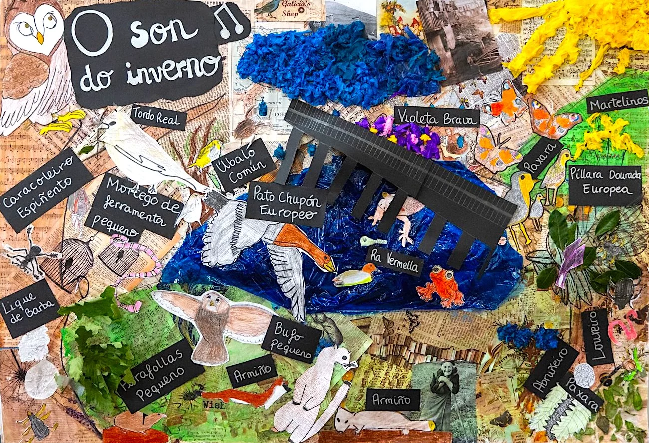 Debuxando a Natureza. O son do inverno